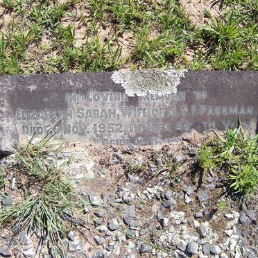 PACKMAN Elizabeth Sarah -1952