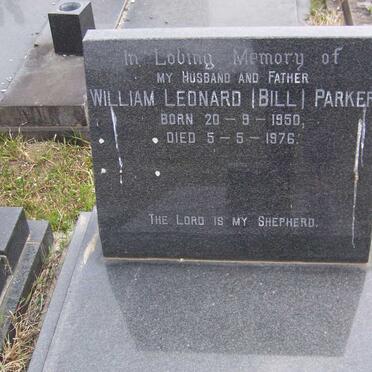 PARKER William Leonard 1950-1976