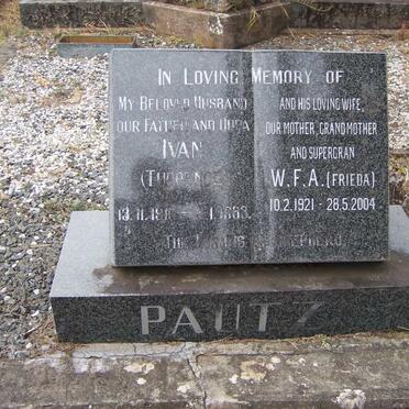 PAUTZ Ivan 1911-1963 &amp; W.F.A. 1921-2004
