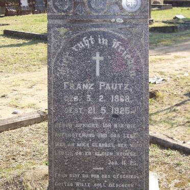 PAUTZ Franz 1869-1925