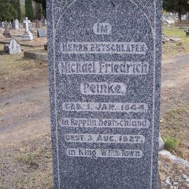 PEINKE Michael Friedrich 1844-1927