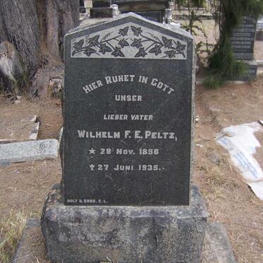 PELTZ Wilhelm F.E. 1856-1935