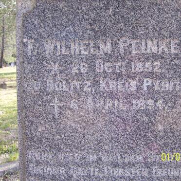 PEINKE Wilhelm 1852-1894