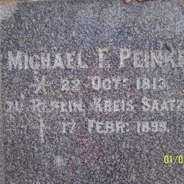 PEINKE Michael F. 1813-1899