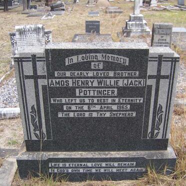 POTTINGER Amos Henry Willie -1965