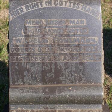 POHLMANN Wilhelm 1849-1942