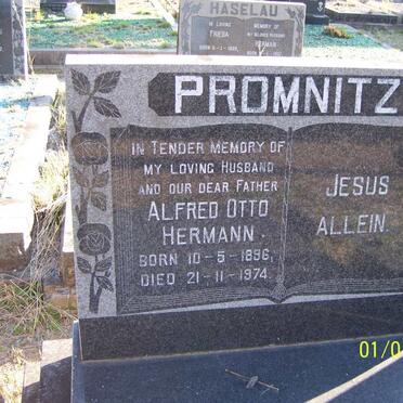 PROMNITZ Alfred Otto Hermann 1896-1974