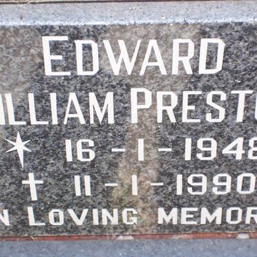 PRESTON Edward William 1948-1990