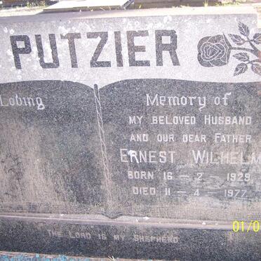 PUTZIER Ernst Wilhelm 1929-1977