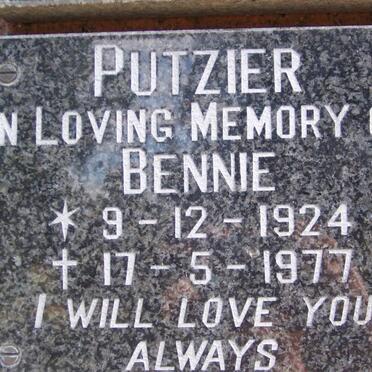 PUTZIER Bennie 1924-1977