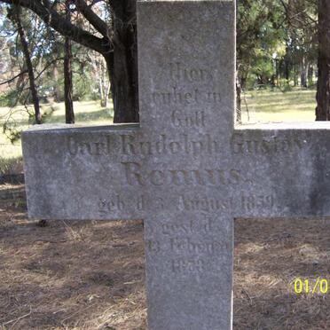 REMUS Carl Rudolph Gustav 1859-1888