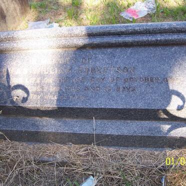 ROBERTSON Thomas William -1890