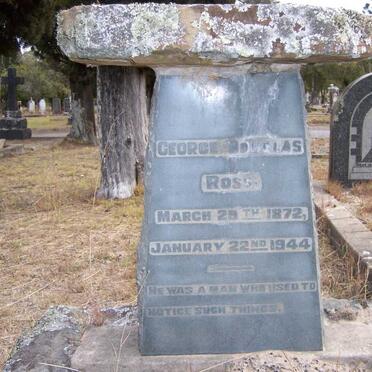 ROSS George Douglas 1872-1944