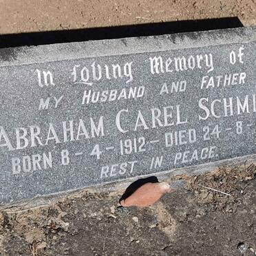 SCHMIDT Abraham Carel 1912-1961