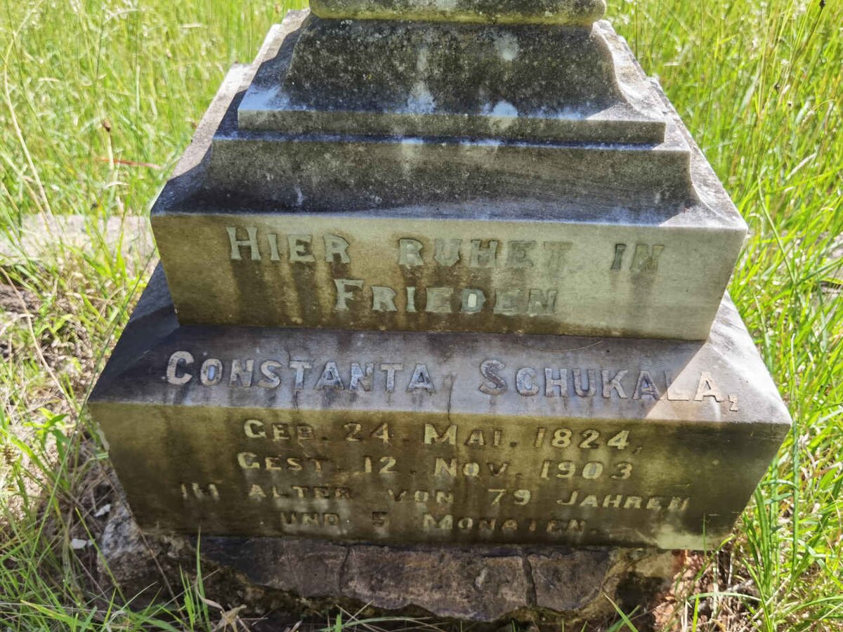 SCHUKALA Constanta 1824-1903