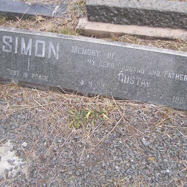 SIMON Gustav 1899-1956 &amp; Agnes Frances 1901-1977