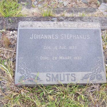 SMUTS Johannes Stephanus 1898-1937