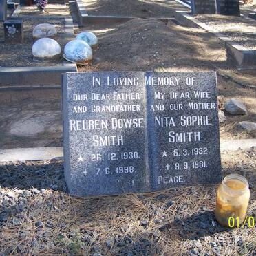 SMITH Reuben Dowse 1930-1998 &amp; Nita Sophie 1932-1981