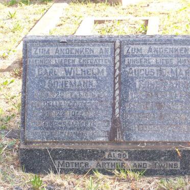 SONEMANN Carl Wilhelm 1874-19? &amp; Auguste Marie SCHAEFER 1878-1957