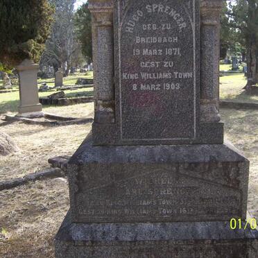 SPRENGER Hugo 1871-1903 :: SPRENGER Carl Wilhelm