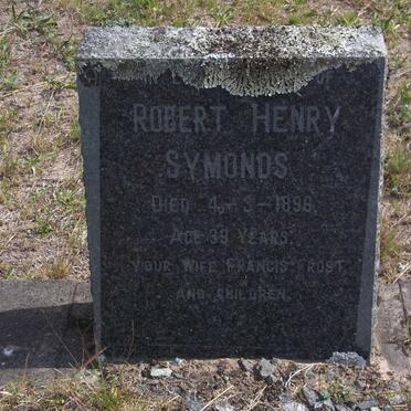SYMONDS Robert Henry -1896
