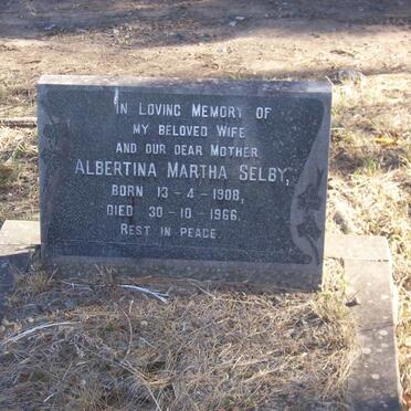 SELBY Albertina Martha 1908-1966