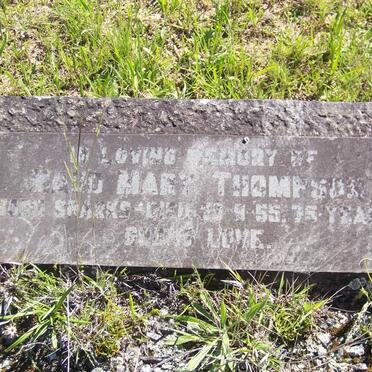 THOMPSON Maud Mary nee SPARKS -1955