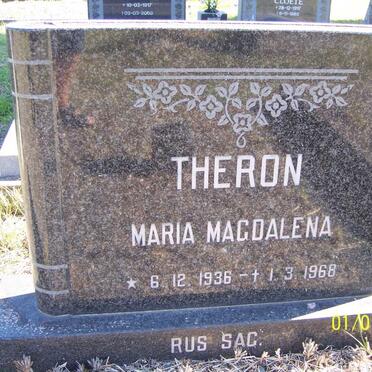THERON Maria Magdalena 1936-1968