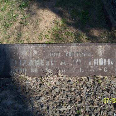 THOMPSON Elizabeth A.W. 1900-1965