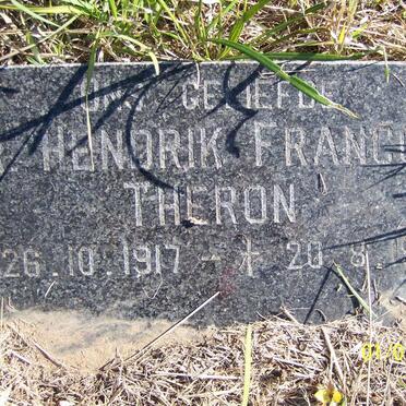 THERON Hendrik Francois 1917-1986