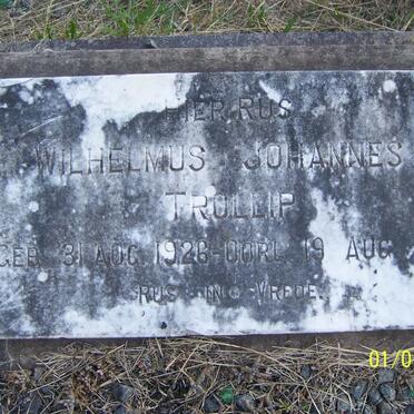 TROLLIP Wilhelmus Johannes 1926-1968