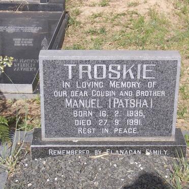 TROSKIE Manuel 1935-1991