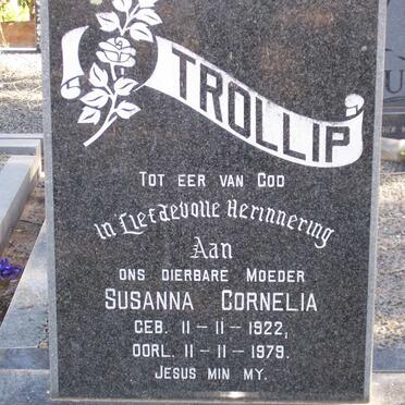 TROLLIP Susanna Cornelia 1922-1979