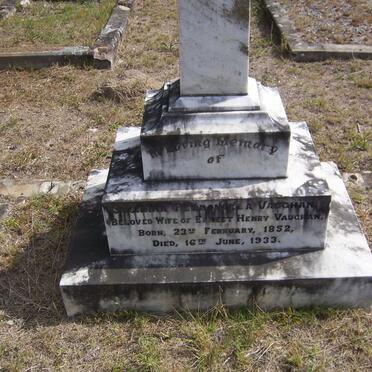 VAUGHAN Susanna Petronella 1852-1933