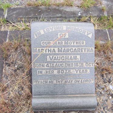 VAUGHAN Martha Margaretha