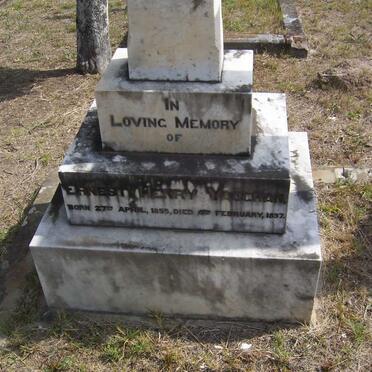 VAUGHAN Ernest Henry 1855-1897