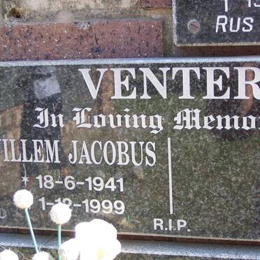 VENTER Willem Jacobus 1941-1999