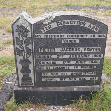 VENTER Pieter Jacobus 1899-1946