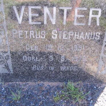 VENTER Petrus Stephanus 1951-1976
