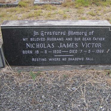 VICTOR Nicholas James 1900-1966