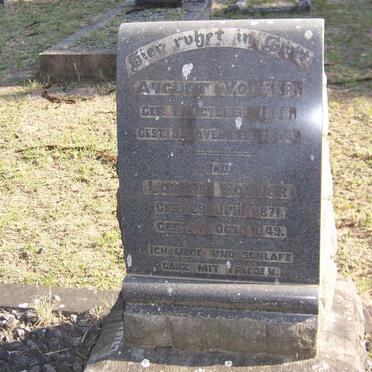 VOLKER August 1866-1934 &amp; Louise 1871-1949