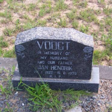VOOGT Jan Hendrik 1922-1976
