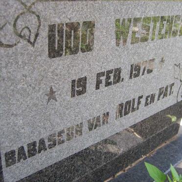 WESTENSEE Udo 1975-1975