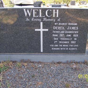 WELCH Derek James 1929-1993