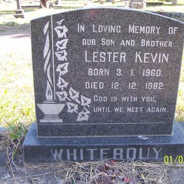 WHITEBOUY Lester Kevin 1960-1982