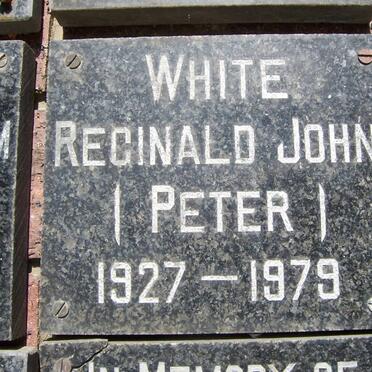 WHITE Reginald John 1927-1979