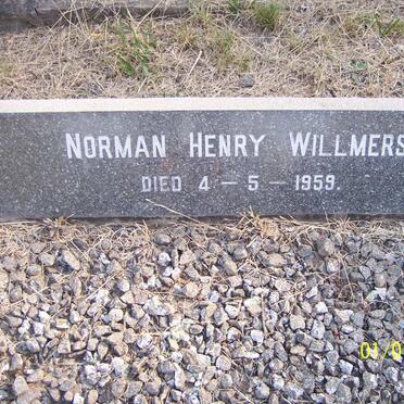 WILLMERS Norman Henry -1959 &amp; Florence Eva -1978