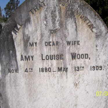 WOOD Amy Louise 1880-1909