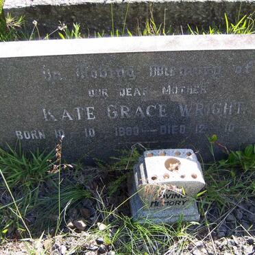 WRIGHT Kate Grace 1890-1957