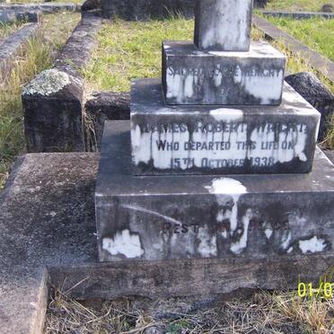 WRIGHT James Robert -1938